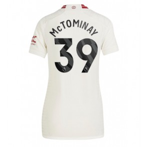 Manchester United Scott McTominay #39 Rezervni Dres za Ženska 2023-24 Kratak Rukavima